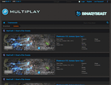 Tablet Screenshot of multiplay.binarybeast.com